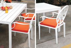 2014 new outdoor dining set  garden furniture CT129 SET
