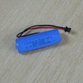 Primary lisocl2 battery ER17505 3300mAh 3.6v industrial lithium battery 1