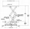 SJG Stationary scissor lift  5