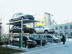 multi-level underground car parking system