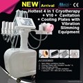 V10+Cryo+Cavi+Vacuum+RF+BIO+Cooling Pads with Vibration slimming machine 1