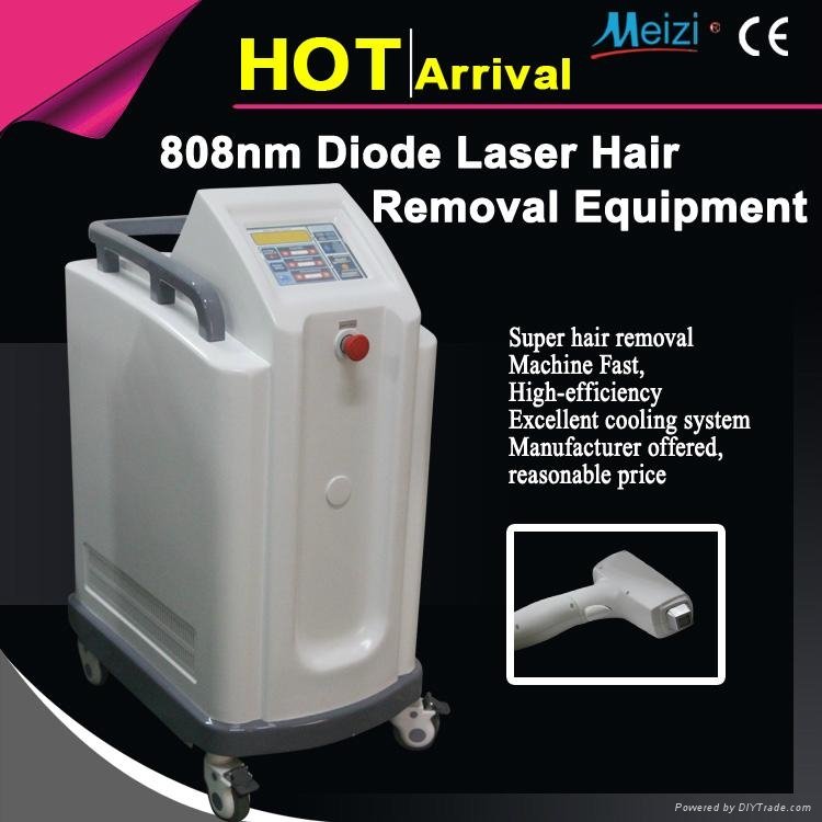 Powerful 808nm diode laser hair removal machine 