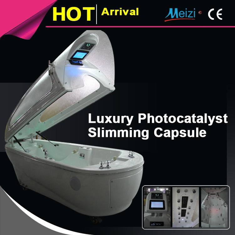 Luxury 3C Dry and Wet hydrotherapy ozone therapy slimming spa capsule 2