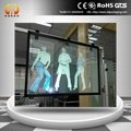 Self-adhesive Rear Projection  film for Window Advert 2