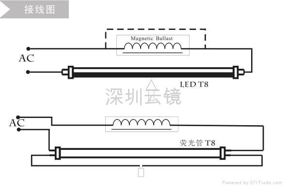 LEDT8灯管