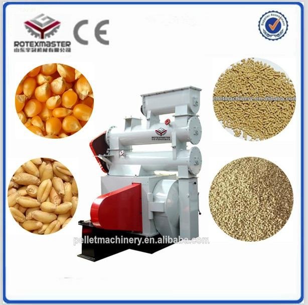 CE Approved Ring Die Chicken Feed Pellet Machine 5