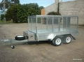 Double Axle Box Trailer 1