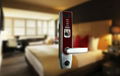 LA501  OLED Display Intelllgent Fingerprint Door Lock With USB 2