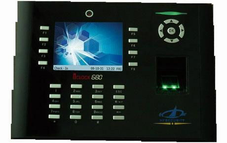 Multi-language Camera Fingerprint time Attendance(ICLOCK680)