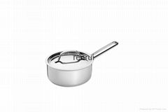 stainless steel 3ply milk pot