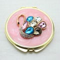 Wedding favor compact mirror floding pocket mirror 2