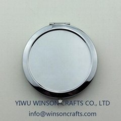 Customized promotional gift compact mirror cheap souvenir 