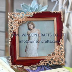 Fashionable gifts metal crafts photo frame 