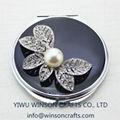 Wedding favor compact mirror floding pocket mirror