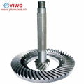 Custom Hypoid spiral bevel gear set factory