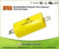 JFG - Axial Metallized Polyester & Polypropylene Film Capacitor 