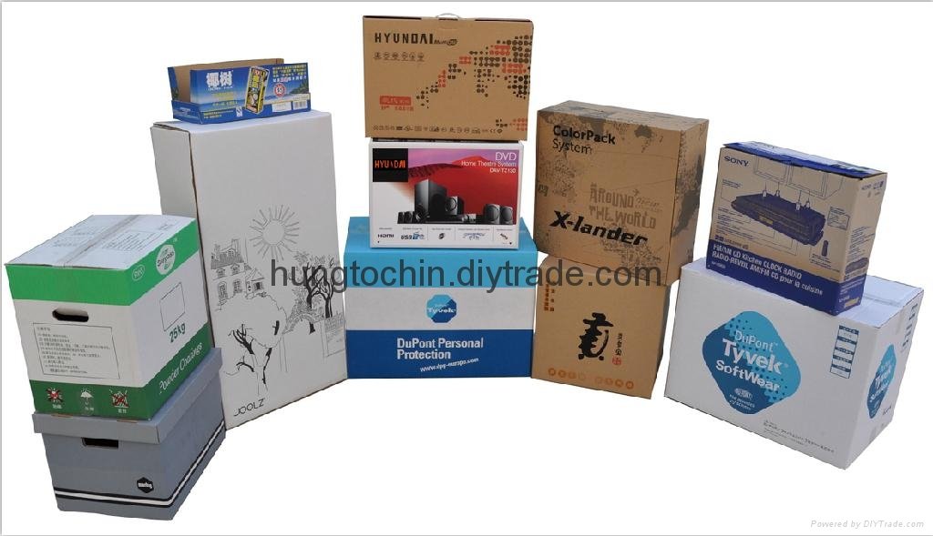 Eco-friendly outer cartons corrugated box