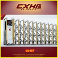 Electric Retractable Sliding Gate Automatic Folding Sliding Gate Equipment