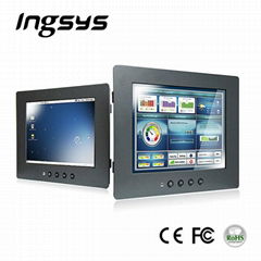 8 inches RISC Fanless Industrial Panel