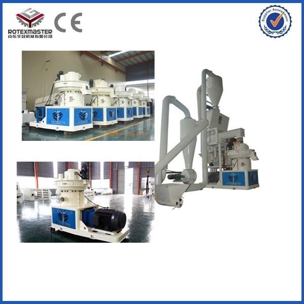 good quality high efficiency wood pellet machine with frequency motor