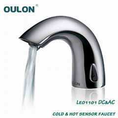 Leo1101AC&DC Cold & Hot sensor faucet