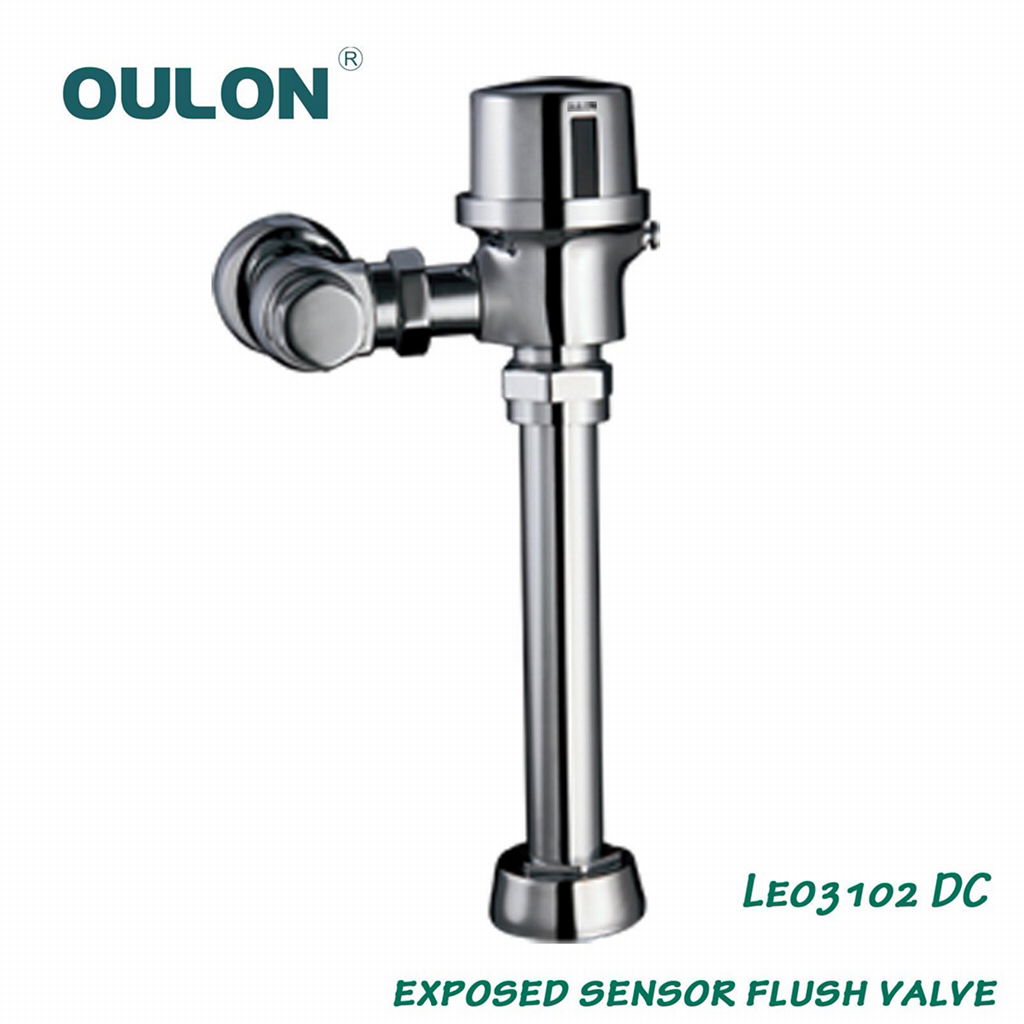 Leo3102DC Exposed sensor flush valve