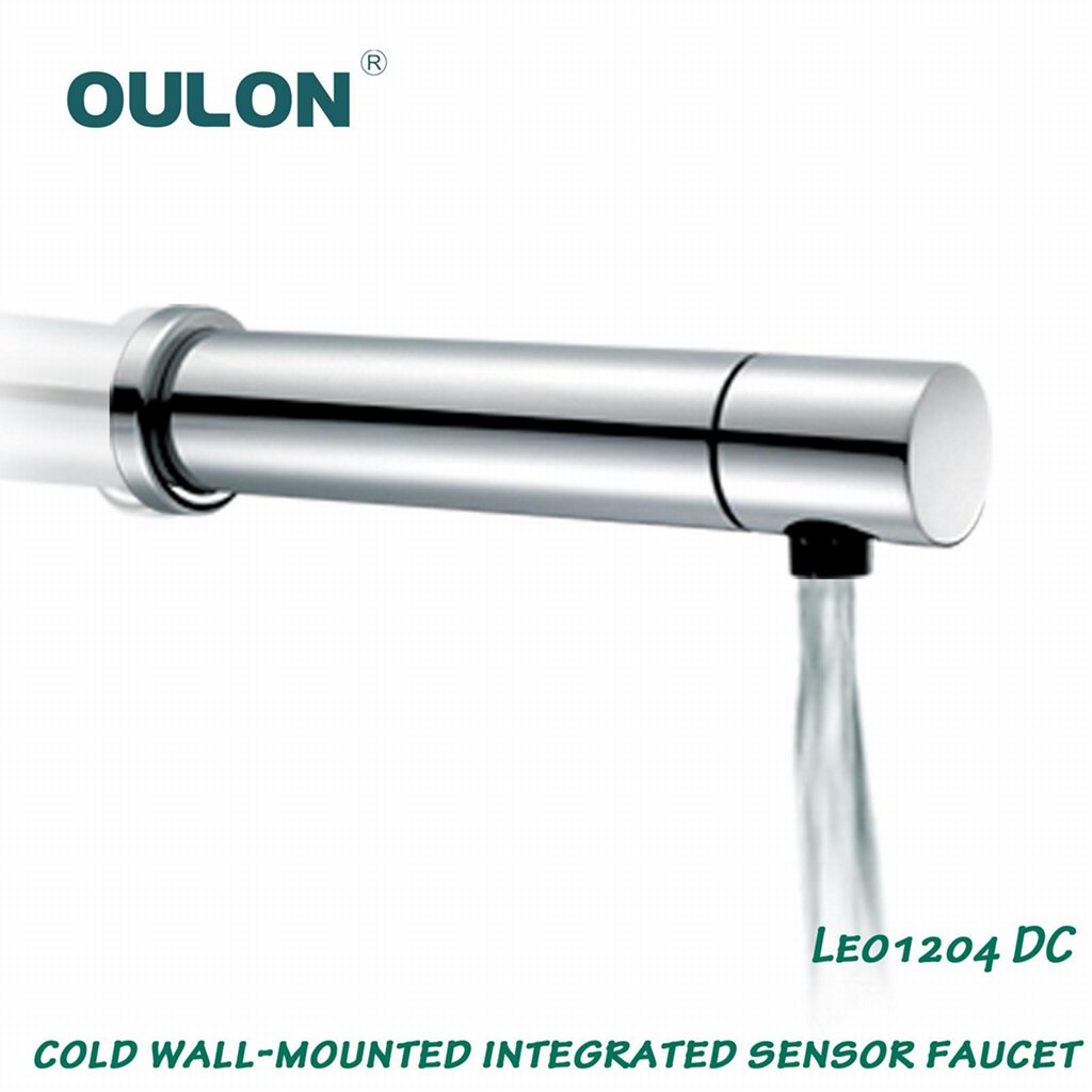 Cold wall-mounted integrated sensor Faucet