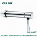 Cold wall-mounted integrated sensor Faucet 1