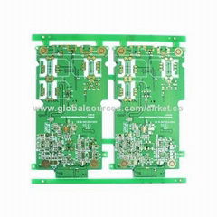 2 Layers Immersion Gold Electronic PCB with 1oz Copper Thickness