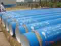 ASTM standard spiral welded steel pipe with coating line pipes 3