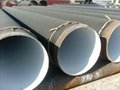 ASTM standard spiral welded steel pipe with coating line pipes 4