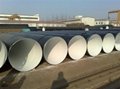 ASTM standard spiral welded steel pipe with coating line pipes 5