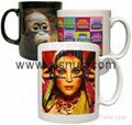 custom color changing sublimation mug