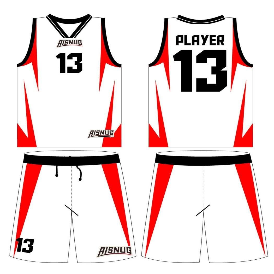 Hot sale sublimated printing customized basketball jerseys