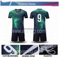 Team club logo custom printing soccer kits