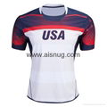 no minimum printed sublimation  custom design rugby jersey ireland