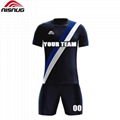 Team club logo soccer jersey name and number printing