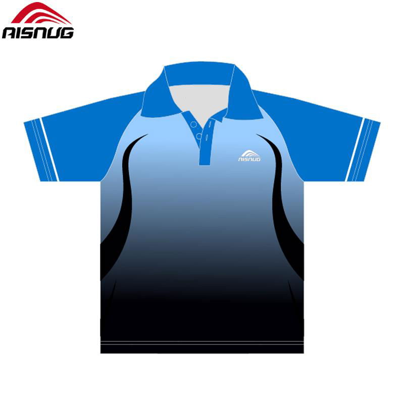 OEM custom printed sublimated golf polo t shirt white for men 3