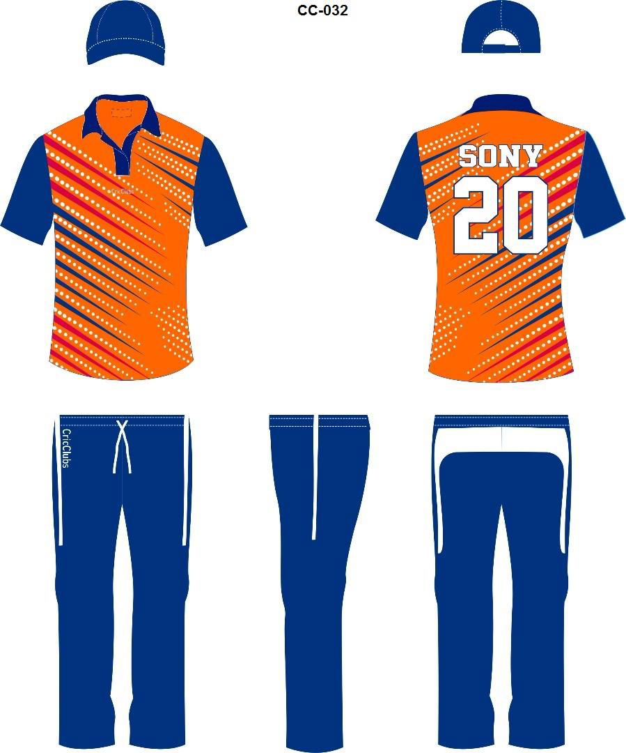 Embroidery full hand personalized custom sublimated sports t shirts cricket 4