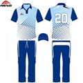 Embroidery full hand personalized custom sublimated sports t shirts cricket 1