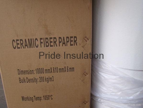 thermal insulation ceramic fiber paper