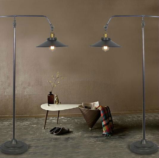 American style creation bedroom floor lamp iron floor lamp reading floor lamp