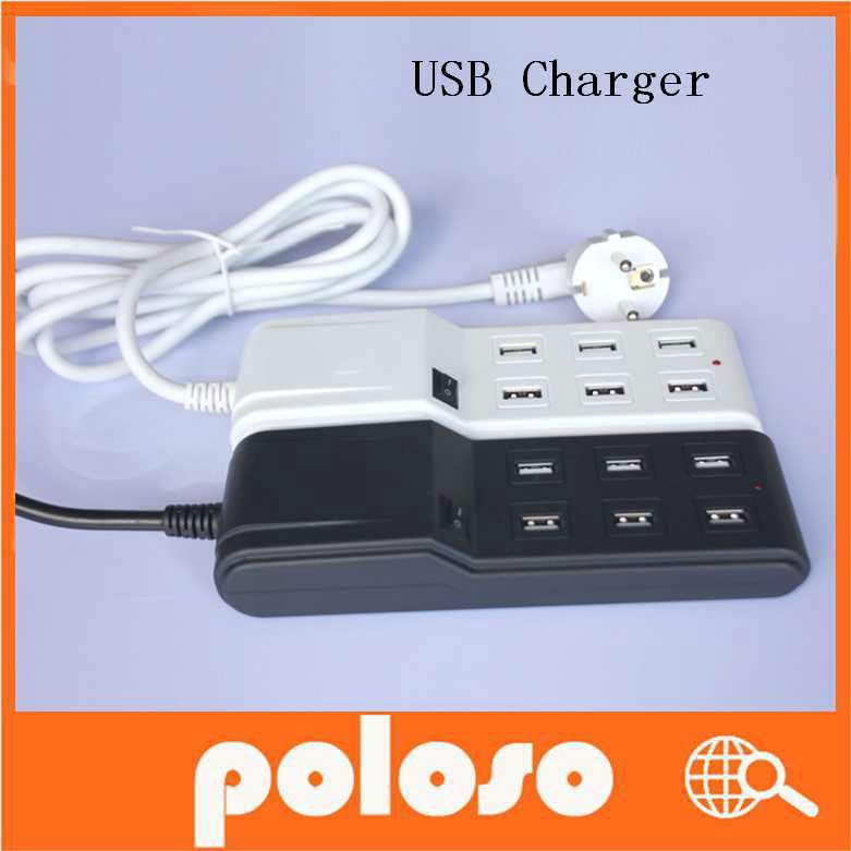 Wholesale 4.5A 6 port universal USB Charger for all electronic products.