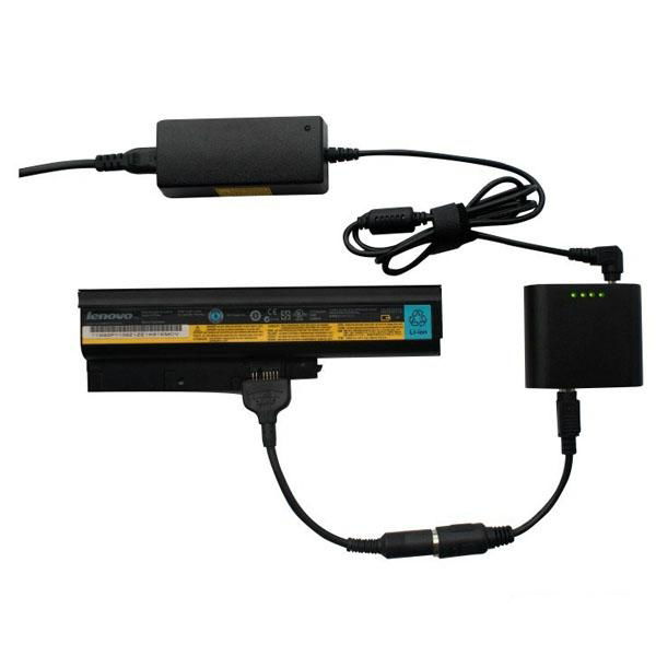 Portable universal external laptop battery charger