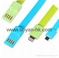 Cool Bracelet USB cables with Metal Buckle 5