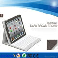 New design ultra-slim aluminum smallest bluetooth keyboard for Apple