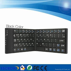 Aluminium foldable Bluetooth Keyboard for iPad Mini