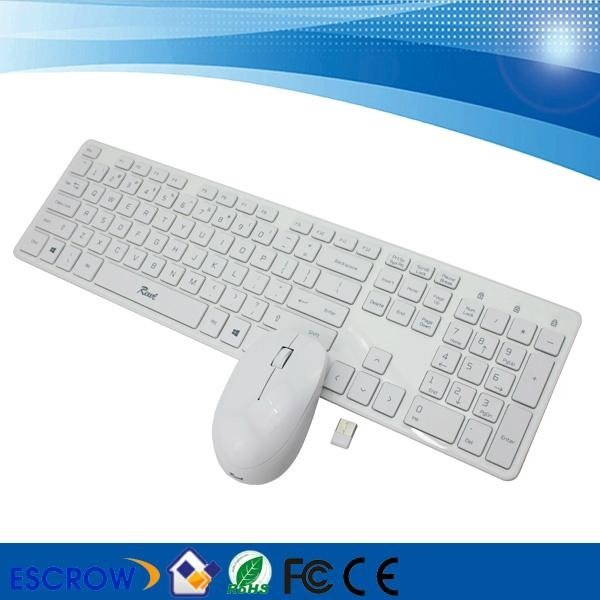 WIRELESS 2.4GB KEYBOARD AND MOUSE COMBO WITH NANO RECEIVER IN ENGLISH 3