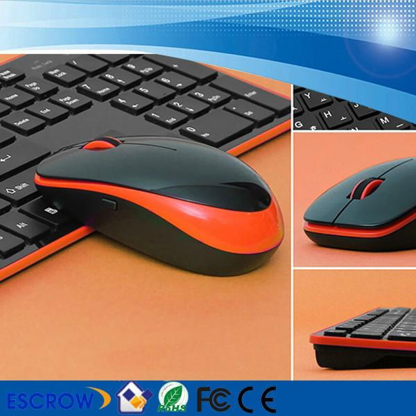 WIRELESS 2.4GB KEYBOARD AND MOUSE COMBO WITH NANO RECEIVER IN ENGLISH 4
