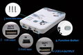 Blue and white porcelain classic type power bank 5000mAh 4